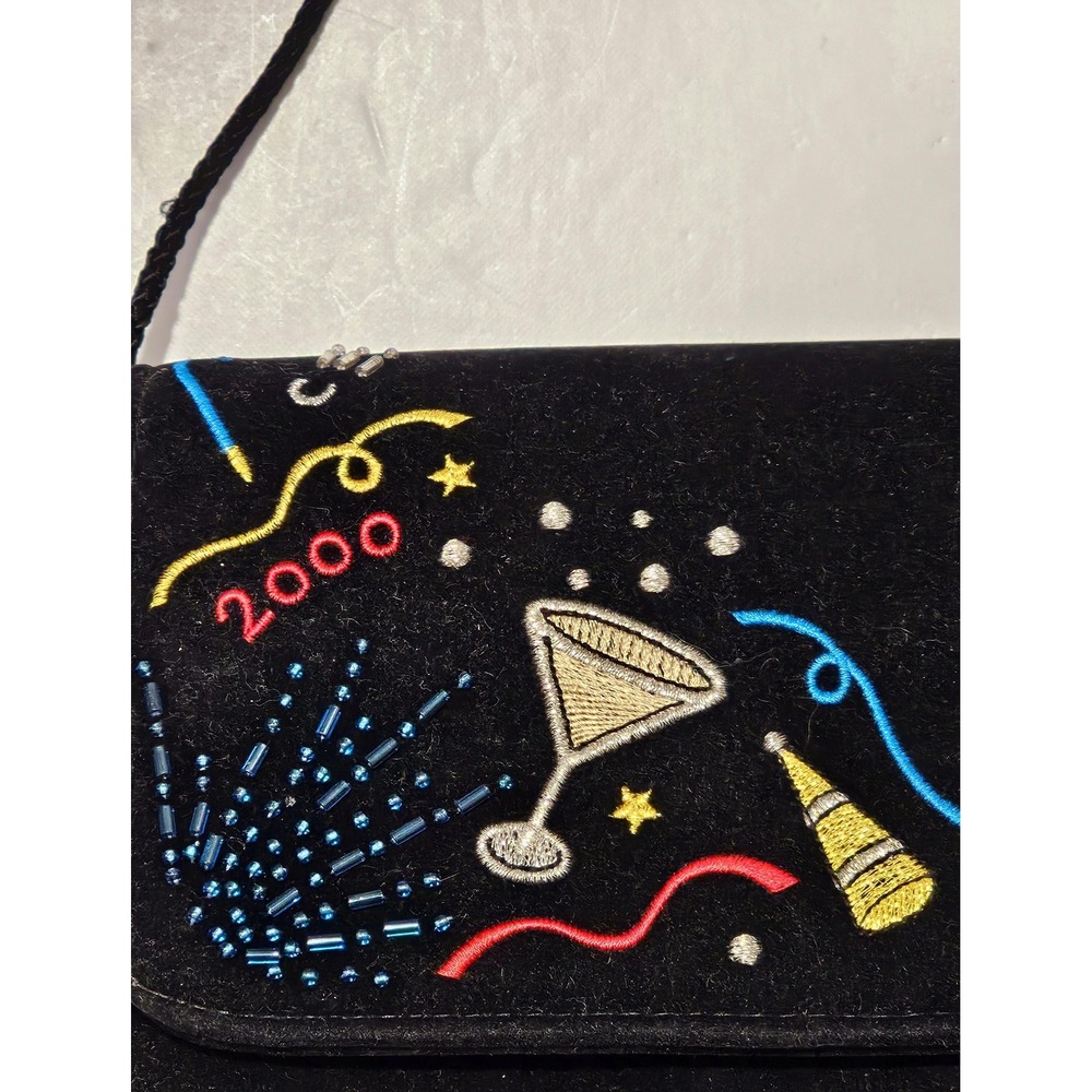 Vintage 2000 Millenial NYE 1999 Purse - Picture 3 of 9